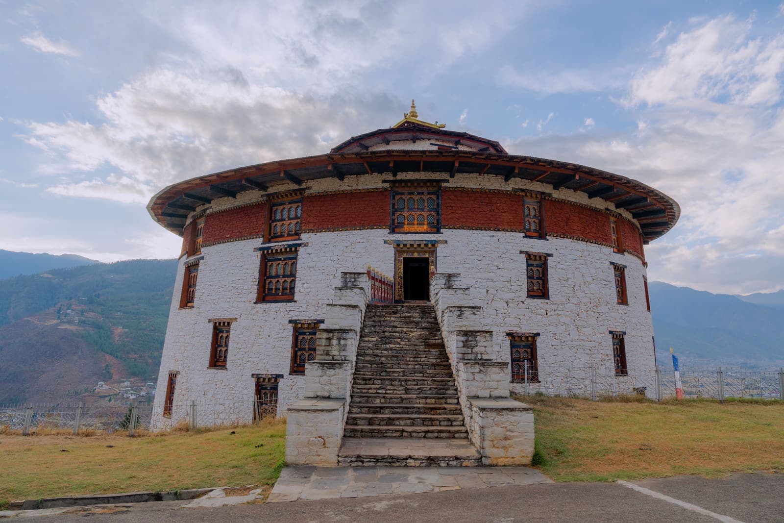 Ta Dzong, the National Museum, above Paro